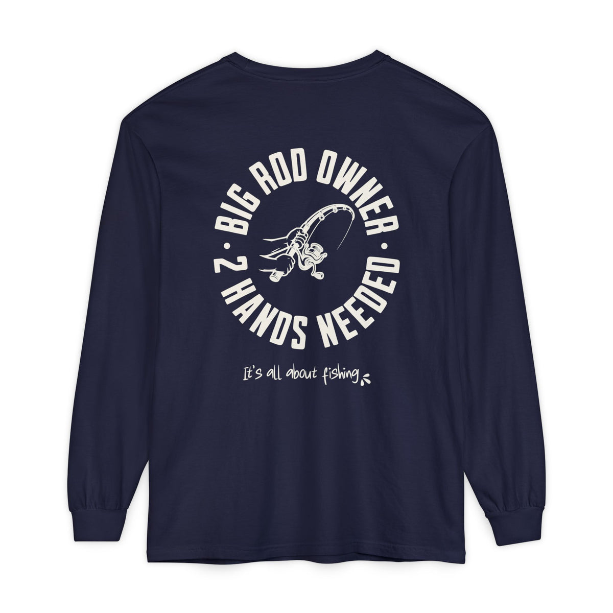 Bad Fishes — "Big Rod Owner" Long Sleeve Tee