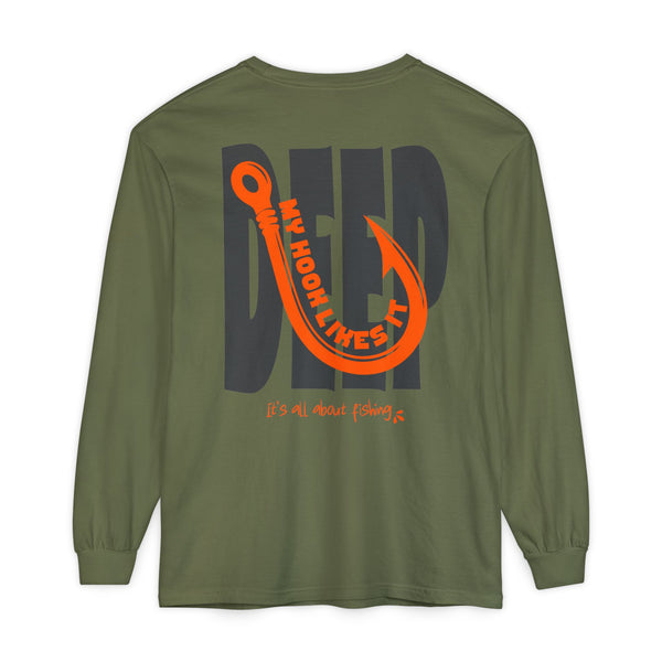 Bad Fishes — "My Hook Likes It Deep" Long Sleeve Tee