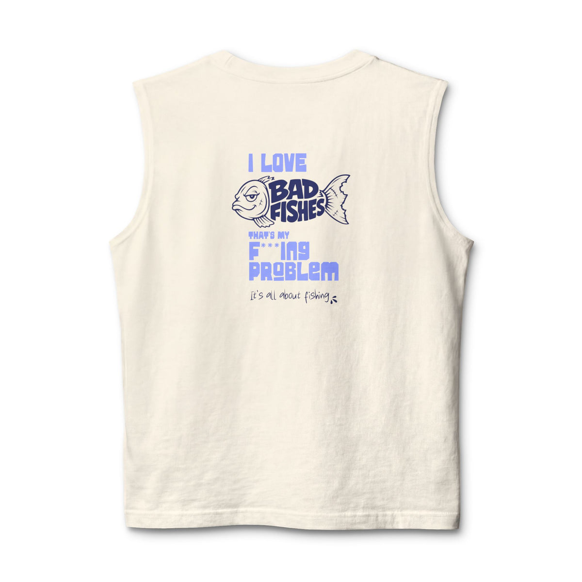 Bad Fishes — "I Love Bad Fishes" Muscle Tank