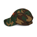 Bad Fishes — Dad Cap Camo & Orange