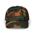 Bad Fishes — Dad Cap Camo & Orange