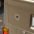 Bad Fishes — Round Sticker Ivory & Black