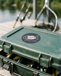 Bad Fishes — Round Sticker Navy Blue